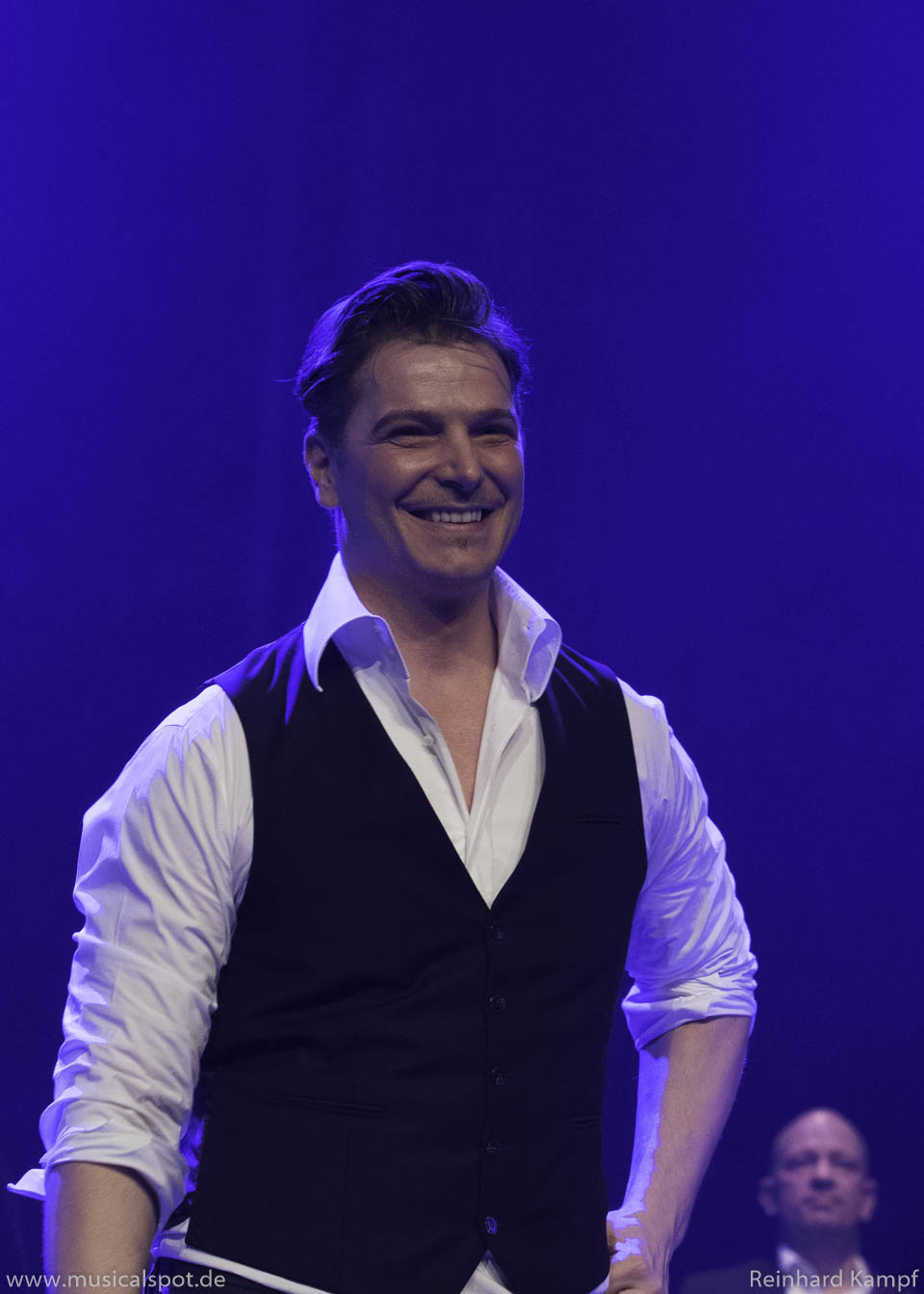 Jan Ammann und seine Kollegen hatten sichtlich Spaß auf der Bühne. 2017 03 03 filderstadt 960 025