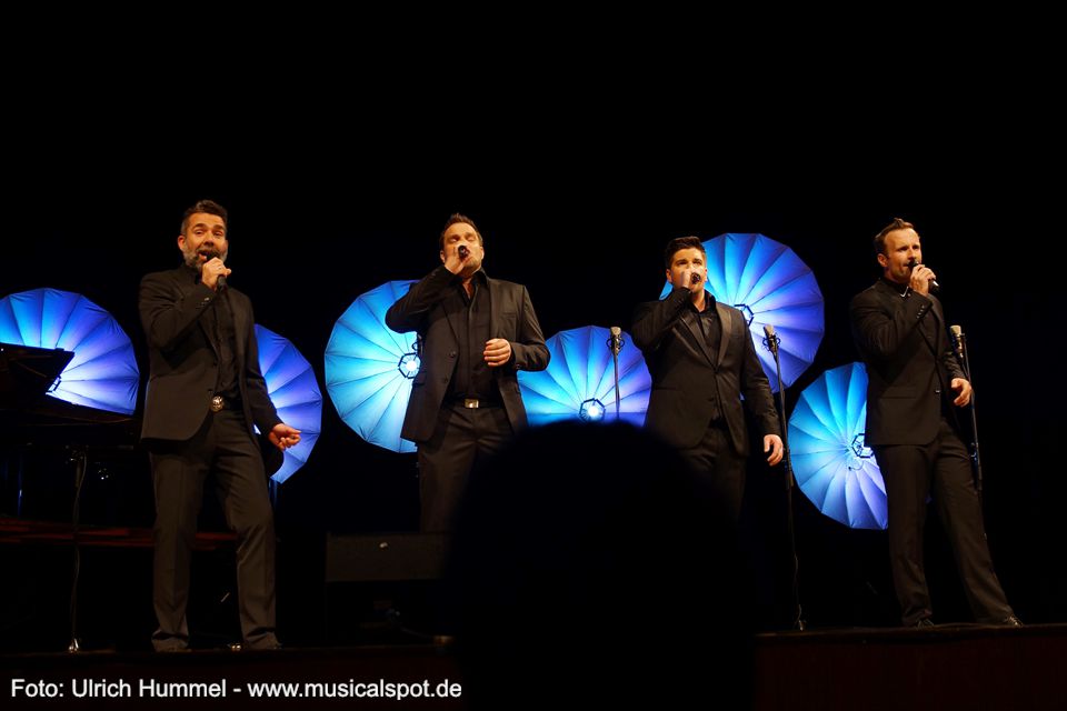 Die Aufteilung der Gesangsparts dieses Titels in Solo-, Duett- und Quarttet-Sequenzen ist hervorragend. Alle Gentlemen zeigen ihre gesanglichen Qualitäten. musical gentlemen wernau 2018 28