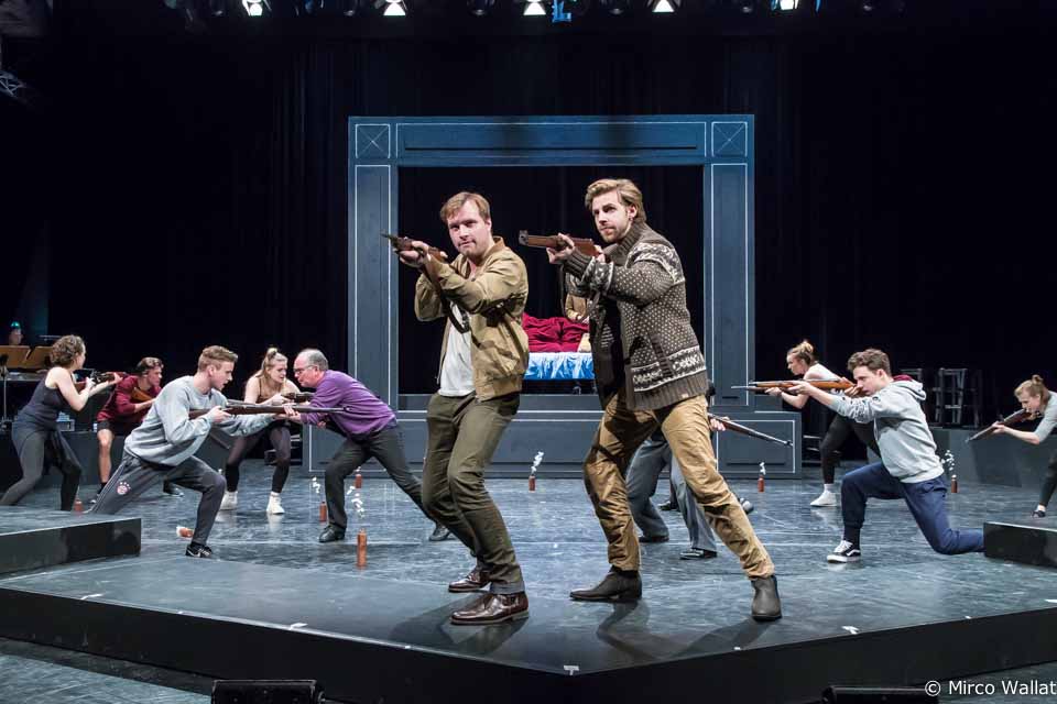 "Jagd auf das Reh". 75Musical Goethe Auf Liebe und Tod Folkwang Uni