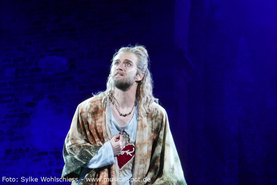 Andreas Bongard als Jesus von Nazareth. jesus christ superstar musical bad hersfeld 37