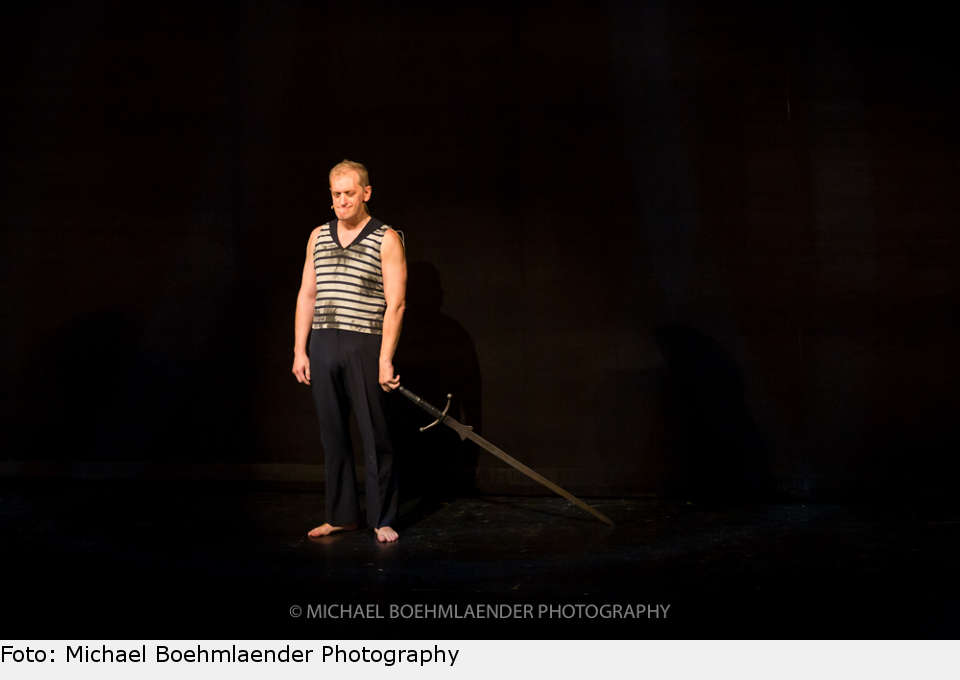 Menno. Der blöde Wotan hat den Ring geklaut. Alberich ist sauer. ring musical konzertant fuessen 2018 04