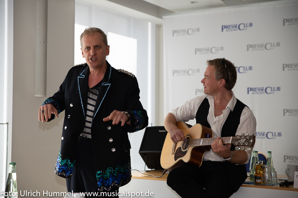 Uraufführung feierte das Musical von Frank Nimsgern und Daniel Call an der Oper Bonn im Jahr 2007. pressekoferenz festspielhaus fuessen 2018 24